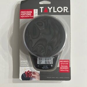 Taylor Digital Kitchen Scale - Black